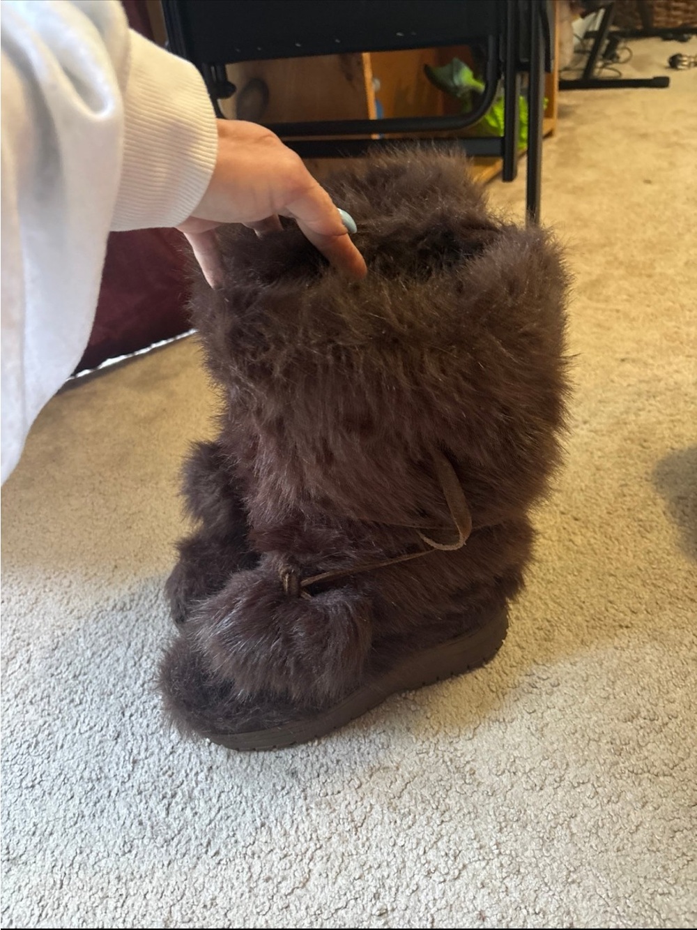 Colin Stuart Dark Brown Treaded Sole Boots